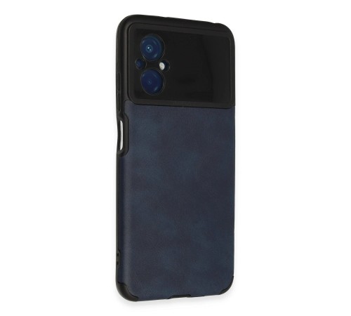 Xiaomi Poco M5 Kılıf Loop Deri Silikon - Lacivert