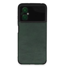 Xiaomi Poco M5 Kılıf Loop Deri Silikon - Yeşil