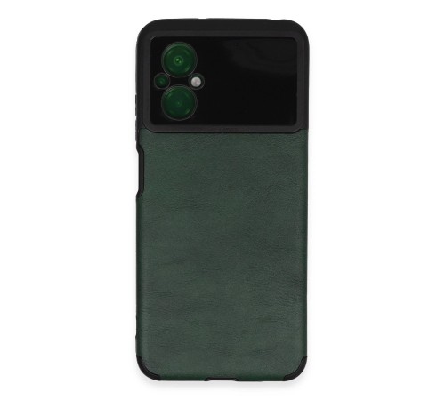 Xiaomi Poco M5 Kılıf Loop Deri Silikon - Yeşil