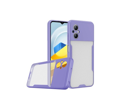 Xiaomi Poco M5 Kılıf Platin Silikon - Lila