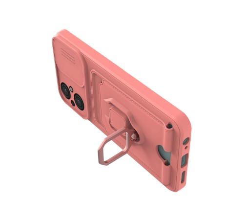 Xiaomi Poco M5 Kılıf Zuma Kartvizitli Yüzüklü Silikon - Pembe Xiaomi Poco M5 Kılıf Zuma Kartvizitli Yüzüklü Silikon - Pembe