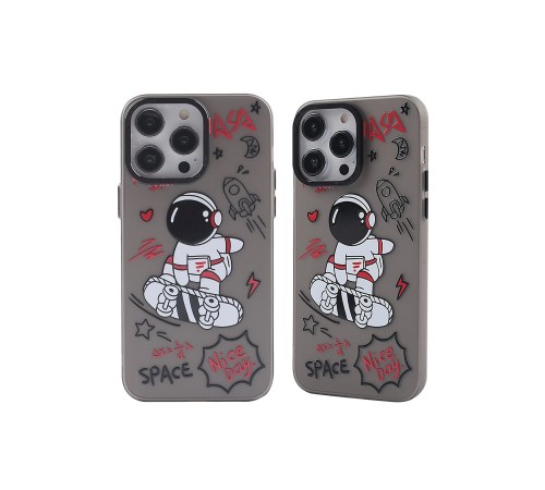 iPhone 13 Pro Kılıf Prada Desenli Kapak - Prada Siyah - 1 iPhone 13 Pro Kılıf Prada Desenli Kapak - Prada Siyah - 1