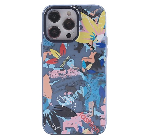 iPhone 13 Pro Kılıf Prada Desenli Kapak - Prada Pembe - 1 iPhone 13 Pro Kılıf Prada Desenli Kapak - Prada Pembe - 1