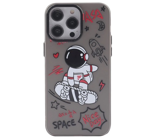 iPhone 14 Pro Kılıf Prada Desenli Kapak - Prada Siyah - 1 iPhone 14 Pro Kılıf Prada Desenli Kapak - Prada Siyah - 1