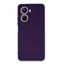 Huawei Nova 10 SE Kılıf First Silikon - Mürdüm