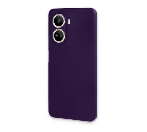 Huawei Nova 10 SE Kılıf First Silikon - Mürdüm