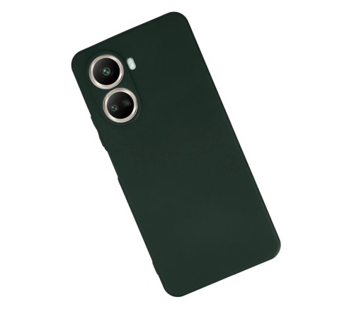 Huawei Nova 10 SE Kılıf First Silikon - Koyu Yeşil
