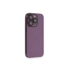 iPhone 13 Pro Kılıf Armada Lensli Kapak - Derin Mor