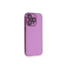 iPhone 13 Pro Kılıf Armada Lensli Kapak - Mor