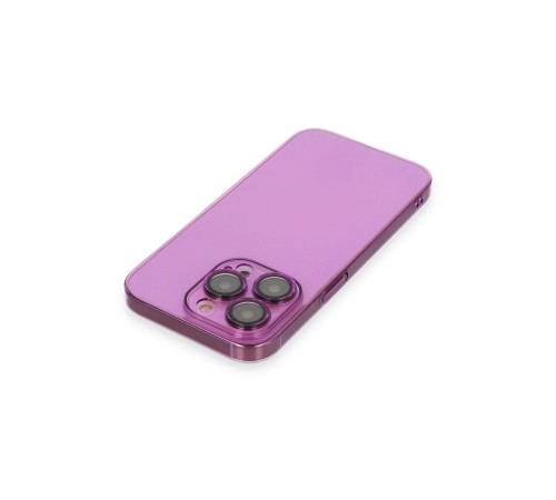 iPhone 13 Pro Kılıf Armada Lensli Kapak - Mor iPhone 13 Pro Kılıf Armada Lensli Kapak - Mor