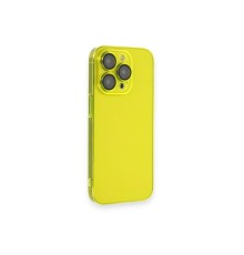 iPhone 13 Pro Kılıf Armada Lensli Kapak - Sarı