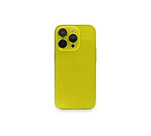 iPhone 13 Pro Kılıf Armada Lensli Kapak - Sarı iPhone 13 Pro Kılıf Armada Lensli Kapak - Sarı