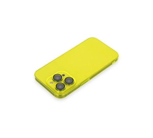 iPhone 13 Pro Kılıf Armada Lensli Kapak - Sarı iPhone 13 Pro Kılıf Armada Lensli Kapak - Sarı