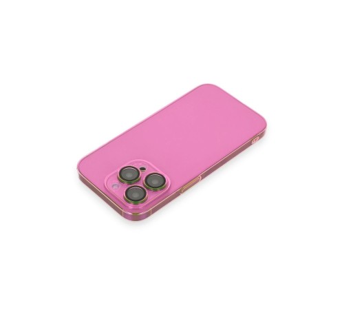 iPhone 13 Pro Kılıf Armada Lensli Kapak - Pembe iPhone 13 Pro Kılıf Armada Lensli Kapak - Pembe
