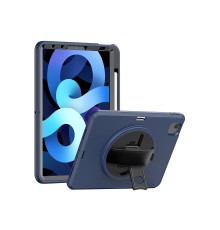 iPad 2022 10.9 (10.nesil) Kılıf Hand Strap Tablet Kılıfı - Lacivert