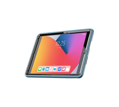 iPad 10.2 (7.nesil) Kılıf Hand Strap Tablet Kılıfı - Turkuaz iPad 10.2 (7.nesil) Kılıf Hand Strap Tablet Kılıfı - Turkuaz