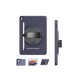 iPad 10.2 (7.nesil) Kılıf Hand Strap Tablet Kılıfı - Lacivert