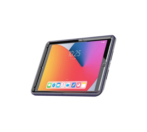 iPad 10.2 (7.nesil) Kılıf Hand Strap Tablet Kılıfı - Lacivert iPad 10.2 (7.nesil) Kılıf Hand Strap Tablet Kılıfı - Lacivert