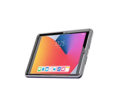 iPad 10.2 (7.nesil) Kılıf Hand Strap Tablet Kılıfı - Gri iPad 10.2 (7.nesil) Kılıf Hand Strap Tablet Kılıfı - Gri