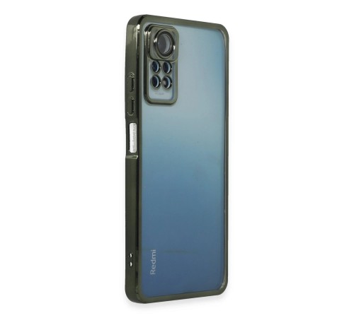Xiaomi Redmi Note 11 Pro Kılıf Razer Lensli Silikon - Yeşil Xiaomi Redmi Note 11 Pro Kılıf Razer Lensli Silikon - Yeşil