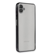 Samsung Galaxy A04 Kılıf Razer Lensli Silikon - Siyah