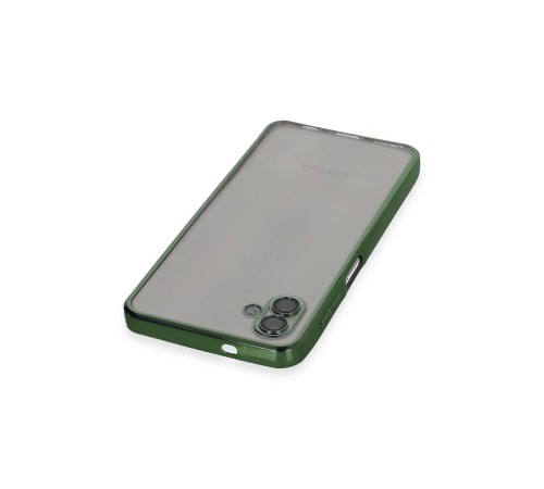 Samsung Galaxy A04 Kılıf Razer Lensli Silikon - Yeşil Samsung Galaxy A04 Kılıf Razer Lensli Silikon - Yeşil