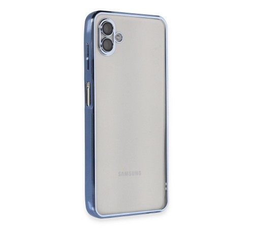 Samsung Galaxy A04 Kılıf Razer Lensli Silikon - Açık Mavi Samsung Galaxy A04 Kılıf Razer Lensli Silikon - Açık Mavi