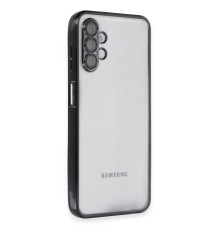 Samsung Galaxy A04S Kılıf Razer Lensli Silikon - Siyah