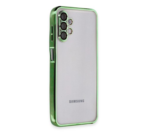 Samsung Galaxy A04S Kılıf Razer Lensli Silikon - Yeşil Samsung Galaxy A04S Kılıf Razer Lensli Silikon - Yeşil