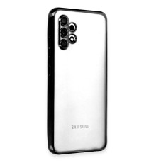 Samsung Galaxy A32 Kılıf Razer Lensli Silikon - Siyah