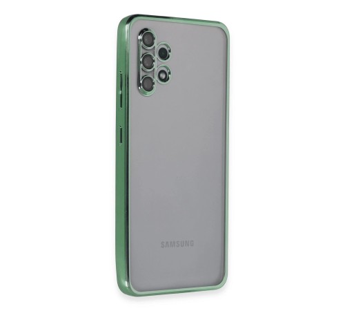 Samsung Galaxy A32 Kılıf Razer Lensli Silikon - Yeşil Samsung Galaxy A32 Kılıf Razer Lensli Silikon - Yeşil
