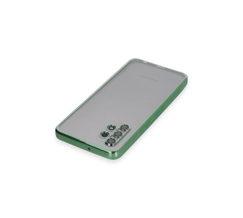 Samsung Galaxy A32 Kılıf Razer Lensli Silikon - Yeşil Samsung Galaxy A32 Kılıf Razer Lensli Silikon - Yeşil