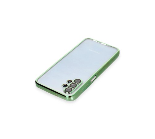 Samsung Galaxy A13 4G Kılıf Razer Lensli Silikon - Yeşil Samsung Galaxy A13 4G Kılıf Razer Lensli Silikon - Yeşil