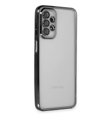 Samsung Galaxy A23 4G Kılıf Razer Lensli Silikon - Siyah