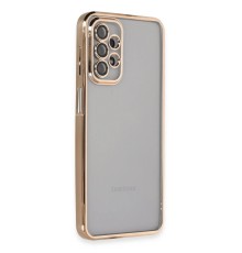 Samsung Galaxy A23 4G Kılıf Razer Lensli Silikon - Gold