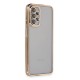 Samsung Galaxy A23 4G Kılıf Razer Lensli Silikon - Gold