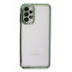 Samsung Galaxy A23 4G Kılıf Razer Lensli Silikon - Yeşil