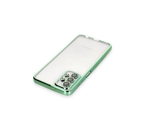 Samsung Galaxy A23 4G Kılıf Razer Lensli Silikon - Yeşil Samsung Galaxy A23 4G Kılıf Razer Lensli Silikon - Yeşil