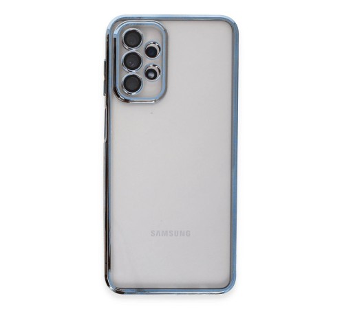 Samsung Galaxy A23 4G Kılıf Razer Lensli Silikon - Açık Mavi