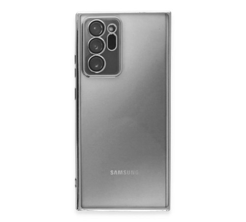 Samsung Galaxy Note 20 Ultra Kılıf Razer Lensli Silikon - Gümüş Samsung Galaxy Note 20 Ultra Kılıf Razer Lensli Silikon - Gümüş