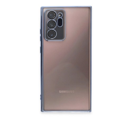 Samsung Galaxy Note 20 Ultra Kılıf Razer Lensli Silikon - Açık Mavi Samsung Galaxy Note 20 Ultra Kılıf Razer Lensli Silikon - Açık Mavi