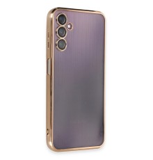 Samsung Galaxy A14 4G Kılıf Razer Lensli Silikon - Gold