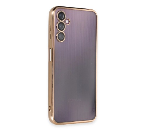 Samsung Galaxy A14 4G Kılıf Razer Lensli Silikon - Gold Samsung Galaxy A14 4G Kılıf Razer Lensli Silikon - Gold
