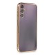 Samsung Galaxy A14 4G Kılıf Razer Lensli Silikon - Gold