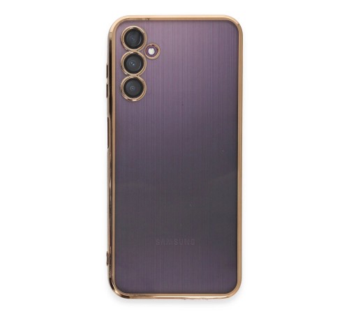 Samsung Galaxy A14 4G Kılıf Razer Lensli Silikon - Gold Samsung Galaxy A14 4G Kılıf Razer Lensli Silikon - Gold