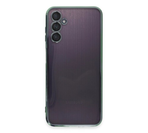 Samsung Galaxy A14 4G Kılıf Razer Lensli Silikon - Yeşil Samsung Galaxy A14 4G Kılıf Razer Lensli Silikon - Yeşil