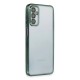 Samsung Galaxy M23 Kılıf Razer Lensli Silikon - Yeşil