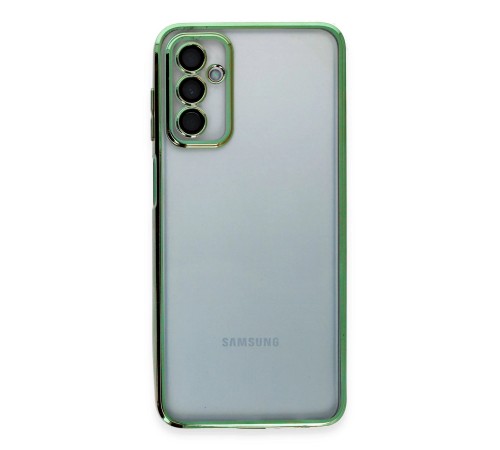 Samsung Galaxy M23 Kılıf Razer Lensli Silikon - Yeşil Samsung Galaxy M23 Kılıf Razer Lensli Silikon - Yeşil