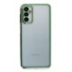 Samsung Galaxy M23 Kılıf Razer Lensli Silikon - Yeşil