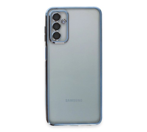 Samsung Galaxy M23 Kılıf Razer Lensli Silikon - Açık Mavi Samsung Galaxy M23 Kılıf Razer Lensli Silikon - Açık Mavi